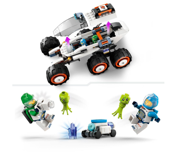 LEGO City 60431 Kosmiczny łazik i badanie życia w kosmosie - 1203378 - zdjęcie 5